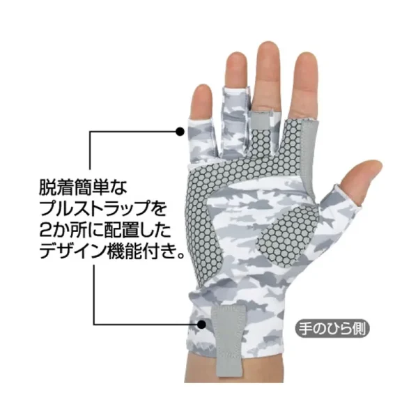 GUANTES OWNER SUN BLOCK COLOR CAMO OBSCURO TALLA S/M - Imagen 2
