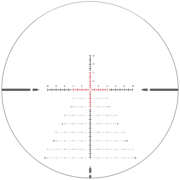 Mira Telescópica WH049 HD-N 4-16X44 SFIR FFP Zero Stop - Imagen 2