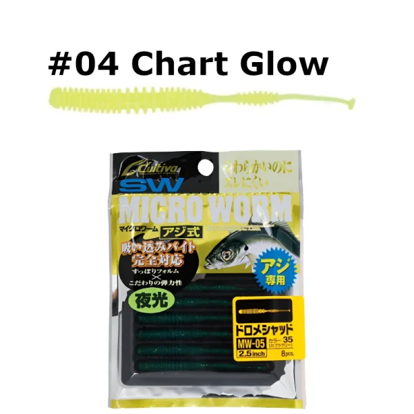 UL DOROME SHAD 2.5"  <i class="destaque-color">Color #04 CHART GLOW</i>