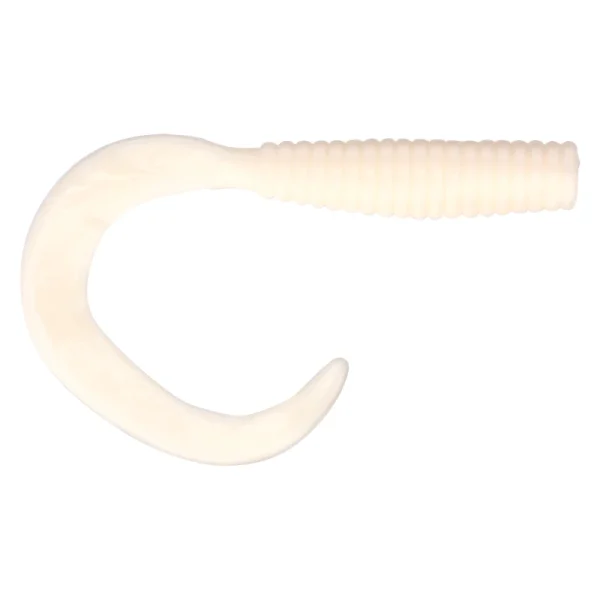 FishBites Fight Club 6in Grub  COLOR WHITE KNUCKLE