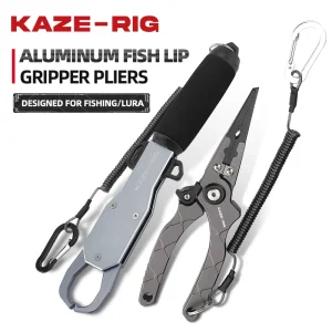 Kaze-Rig Dual-Catch Elite Bundle - Pack de Alicate ProGrip + Boga de aluminio