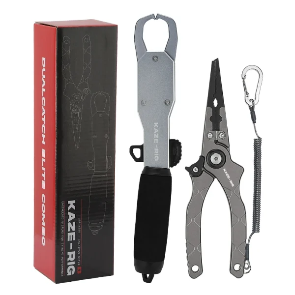 Kaze-Rig Dual-Catch Elite Bundle - Pack de Alicate ProGrip + Boga de aluminio - Imagen 2