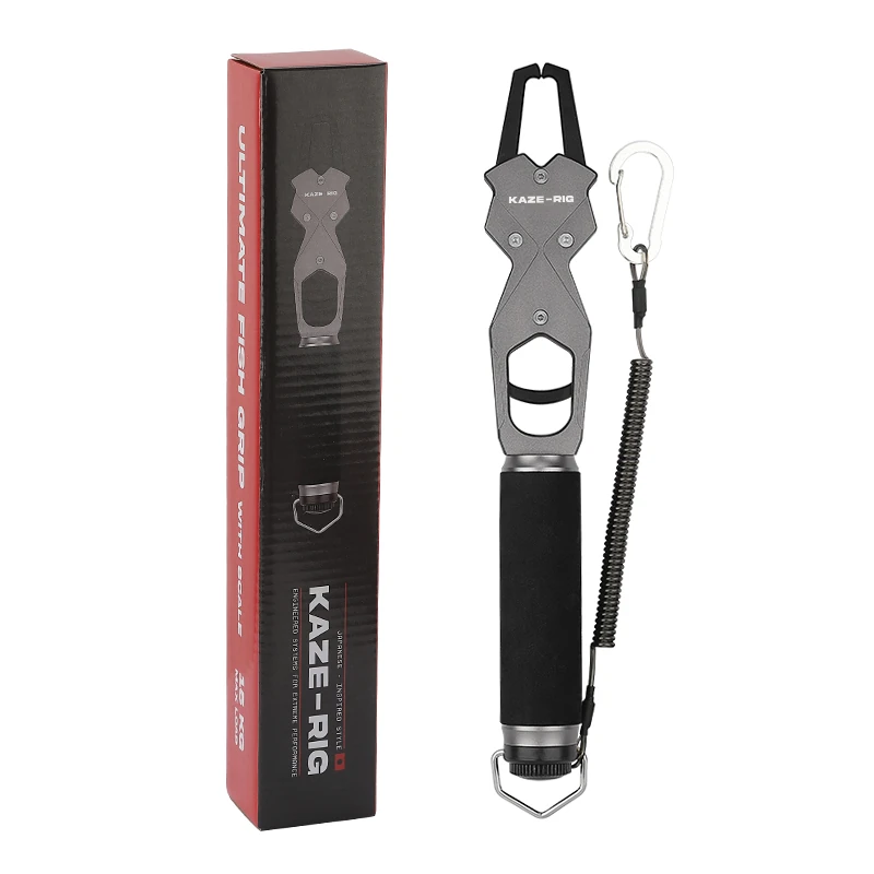 Kaze-Rig Ultimate Fish Grip with Scale - Boga de Aluminio con Bascula - Imagen 2