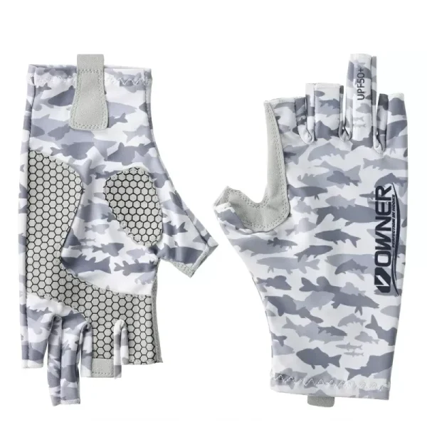 GUANTES OWNER SUN BLOCK COLOR BLANCO TALLA L/XL