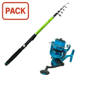 PACK TELESCÓPICA  2.70M  (Principiante de mar)