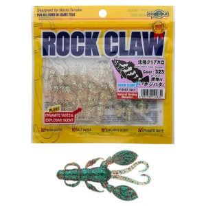 Vinilo EcoGear Rock Claw 2" COLOR 410 GREEN GLOSS OIL