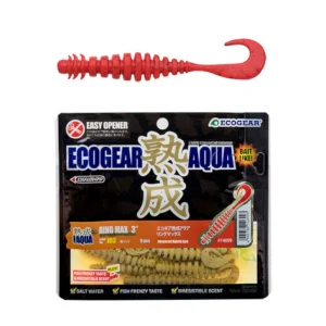 Vinilo EcoGear Jukusei Aqua Ring Max 3" COLOR J08 RED