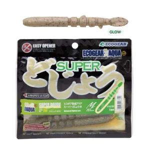Vinilo EcoGear Jukusei Aqua Super Dojou M COLOR J09 CREAM/BROWN (GLOW)