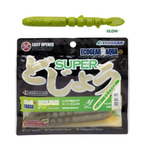 Vinilo EcoGear Jukusei Aqua Super Dojou M COLOR J12 CHARTREUSE/GOLD (GLOW)