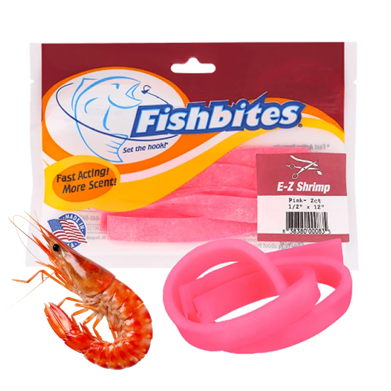 FishBites E-Z Shrimp Fast Acting Pink ESENCIA DE CAMARON