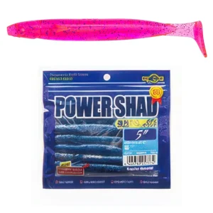 Vinilo EcoGear Power Shad 5" COLOR 421 PINK/PURPLE