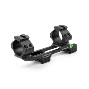 Swamp Deer CT Montura Doble Picatinny<i class="destaque-color"> (21mm) </i> con Nivel Negra