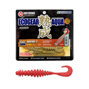 Vinilo EcoGear Jukusei Aqua Ring Max 3" COLOR J08 RED