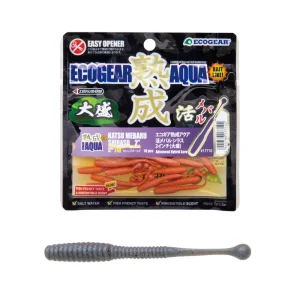 Vinilo EcoGear Jukusei Aqua Katsu Mebaru Shirasu 2" COLOR J15 GRAY/GOLD