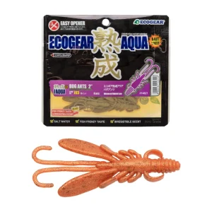 Vinilo EcoGear Jukusei Aqua Bug Ants 2" COLOR J18 ORANGE/GOLD