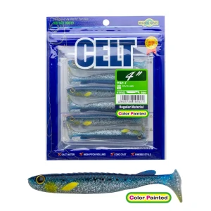 Vinilo EcoGear Celt 4" COLOR 482 SARDINA HOLO