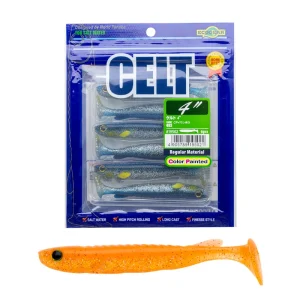 Vinilo EcoGear Celt 4" COLOR 548 ORANGE/CARAMEL