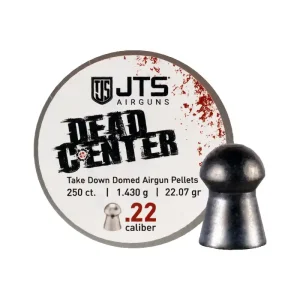 DEAD CENTER MODELO DOMED - 22cal./5,5mm - 22 grains - 250 uds.