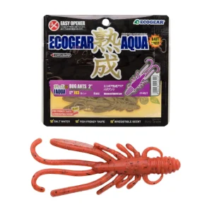 Vinilo EcoGear Jukusei Aqua Bug Ants 2" COLOR J02 RED ISOME