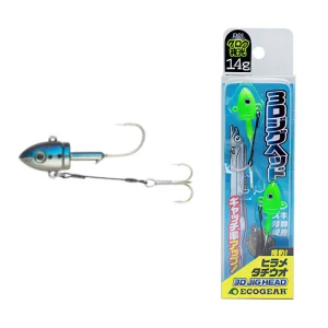 EcoGear 3D Jig Head Painted 30g 2pcs D03 IWASHI