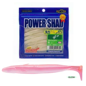 Vinilo EcoGear Power Shad 4" COLOR 119 OKIAMI GLOW
