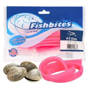 FishBites E-Z Clam Long Lasting Pink ESENCIA DE ALMEJA