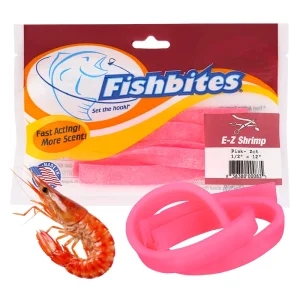 FishBites E-Z Shrimp Fast Acting Pink ESENCIA DE CAMARON