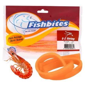 FishBites E-Z Shrimp Fast Acting Orange ESENCIA DE CAMARON