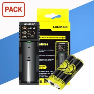 Pack King4000 y Cargador Single Liitokala