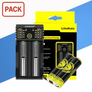 Pack King4000 y Cargador Doble Liitokala
